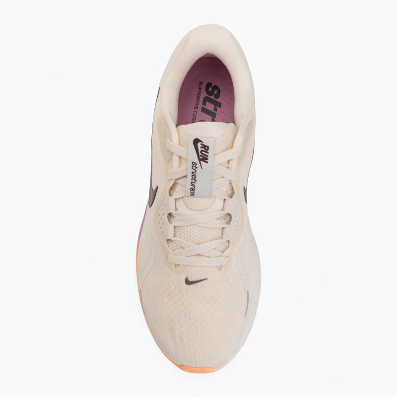 Moteriški bėgimo batai Nike Structure 26 chalk/light magenta/orange pulse/tattoo 5