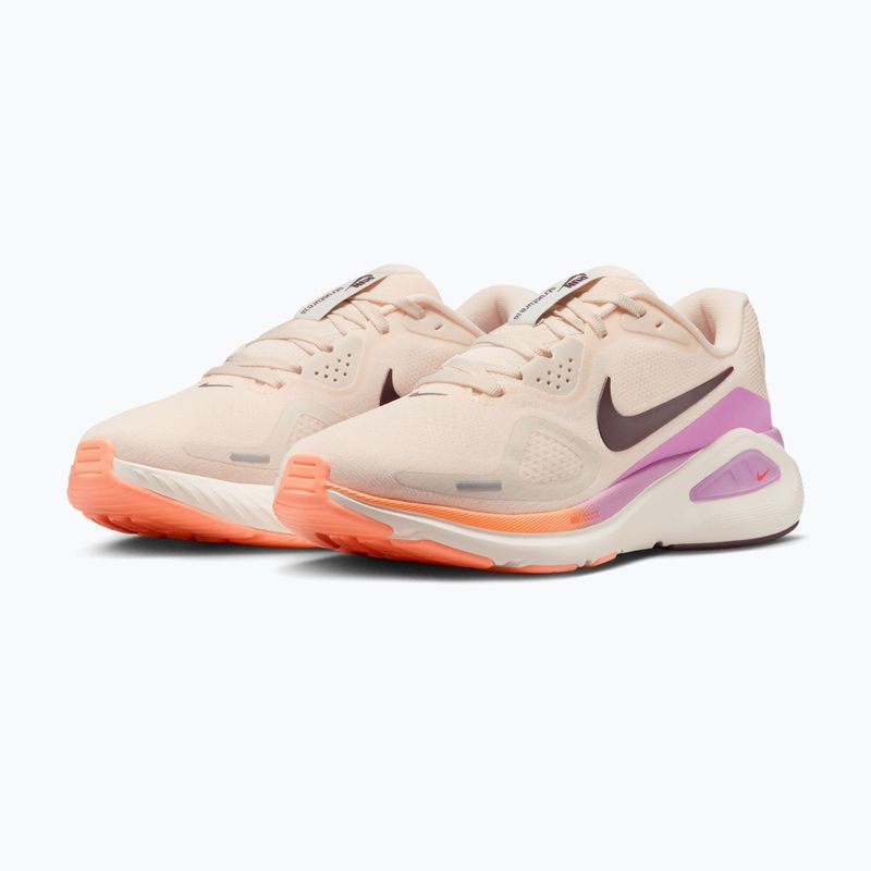 Moteriški bėgimo batai Nike Structure 26 chalk/light magenta/orange pulse/tattoo 10