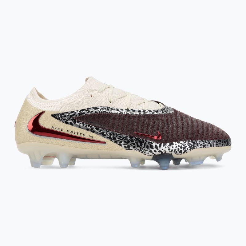 Vyriški futbolo bateliai Nike United Phantom 6 Low Elite FG burgundy crush/fossil/university red 2