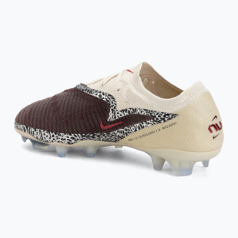 Vyriški futbolo bateliai Nike United Phantom 6 Low Elite FG burgundy crush/fossil/university red 3