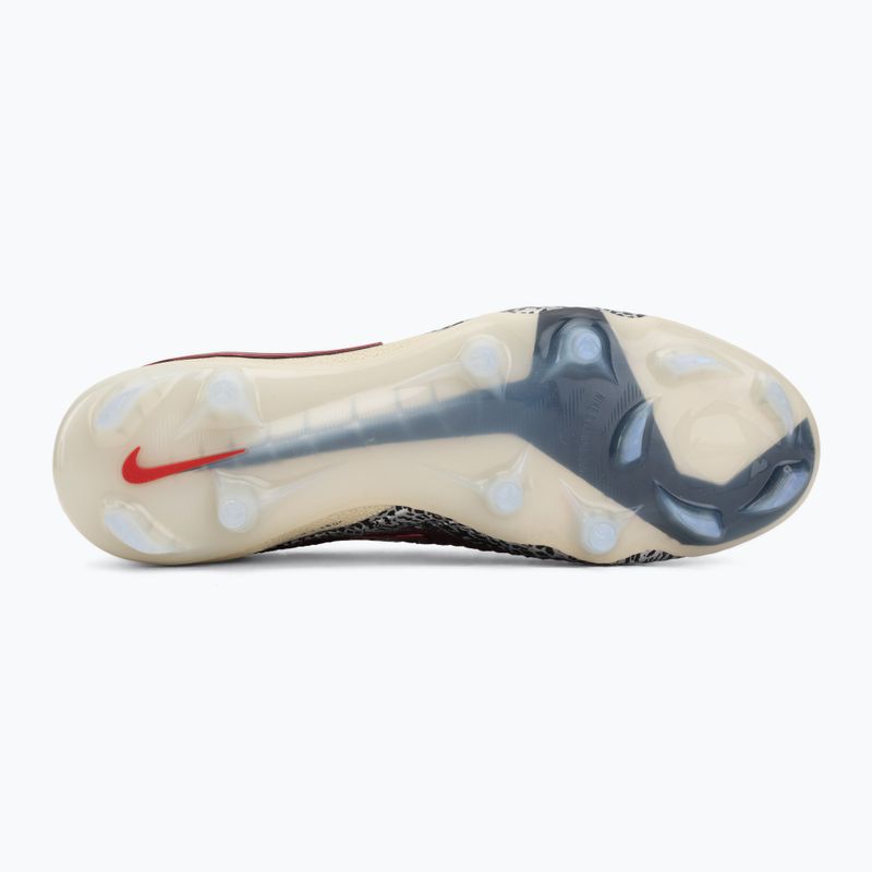 Vyriški futbolo bateliai Nike United Phantom 6 Low Elite FG burgundy crush/fossil/university red 4