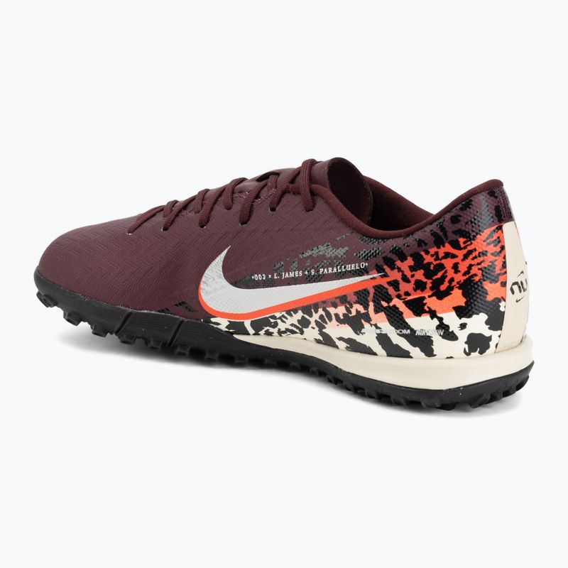 Vyriški futbolo batai Nike United Mercurial Vapor 16 Academy TF burgundy crush/metallic silver 3
