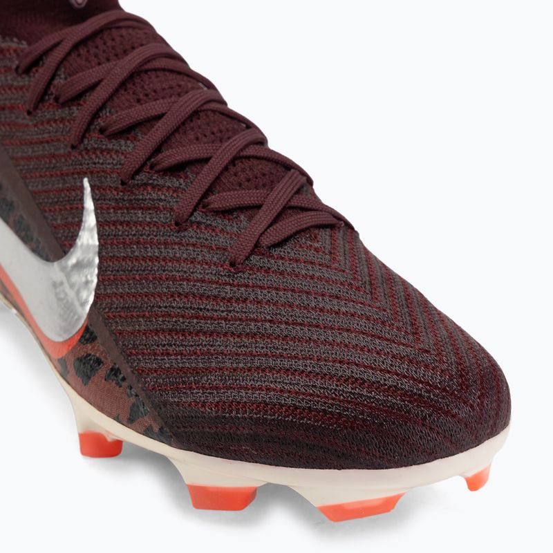 Vyriški futbolo bateliai Nike United Superfly 10 Elite burgundy crush/university red/fossil/metal silver 7