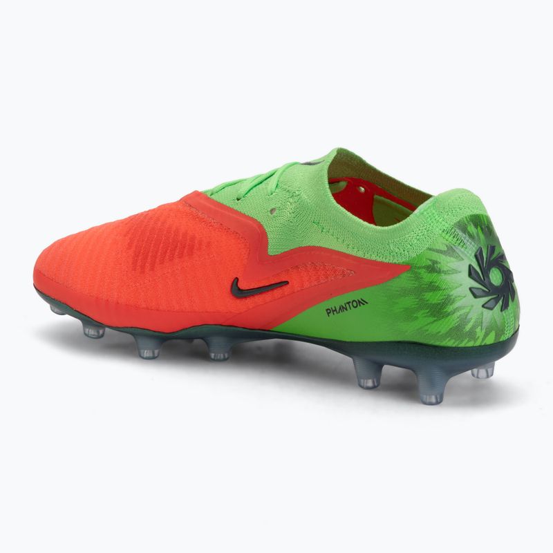 Vyriški futbolo bateliai Nike Phantom 6 Low Elite Erling Haaland AG hot punch/green strike/black 3