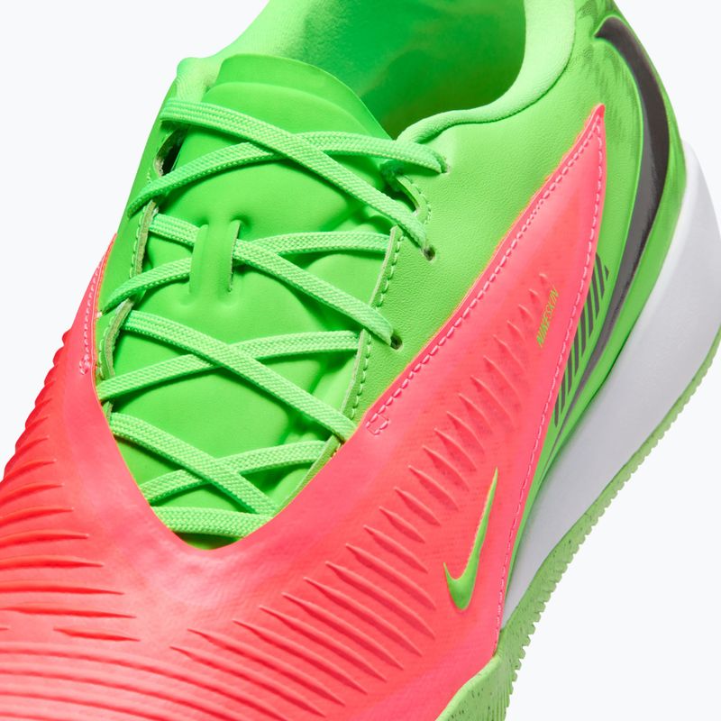 Vyriški futbolo bateliai Nike Phantom 6 Low Academy Erling Haaland IN hot punch/green strike/black 3