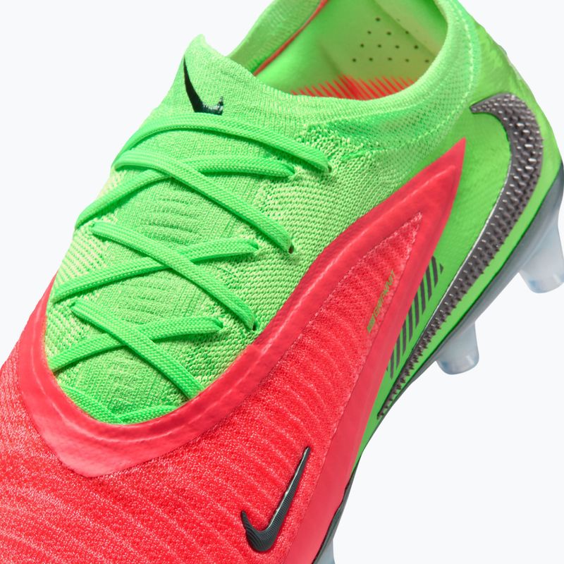 Vyriški futbolo bateliai Nike Phantom 6 Low Elite Erling Haaland AG hot punch/green strike/black 3