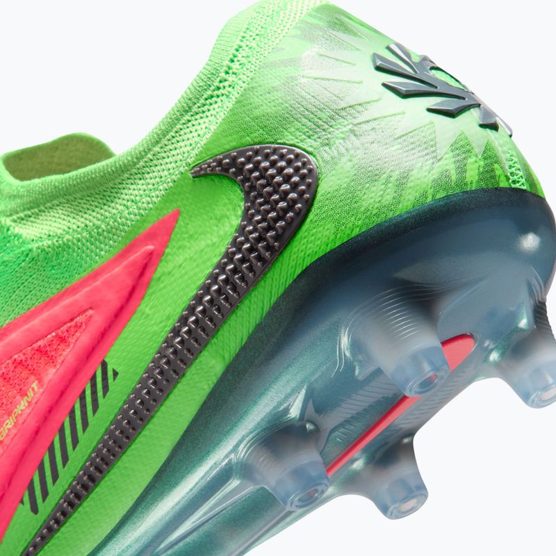 Vyriški futbolo bateliai Nike Phantom 6 Low Elite Erling Haaland AG hot punch/green strike/black 5