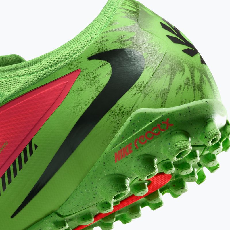 Vyriški futbolo bateliai Nike Phantom 6 Low Pro Erling Haaland TF hot punch/green strike/black 4