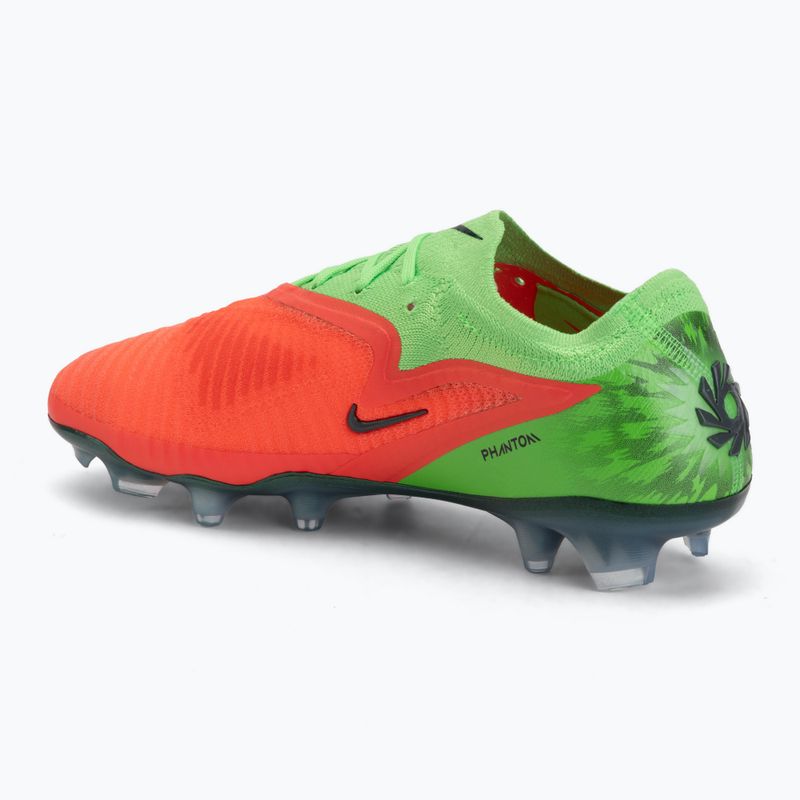 Vyriški futbolo bateliai Nike Phantom 6 Low Elite Erling Haaland FG hot punch/green strike/black 3