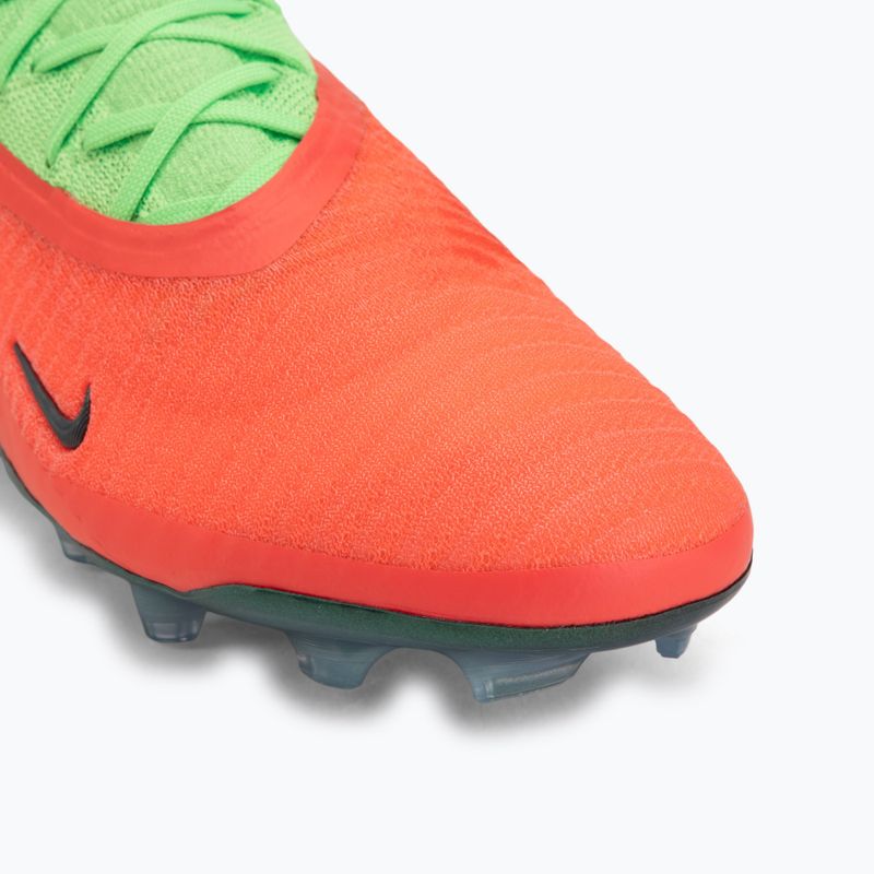 Vyriški futbolo bateliai Nike Phantom 6 Low Elite Erling Haaland FG hot punch/green strike/black 7