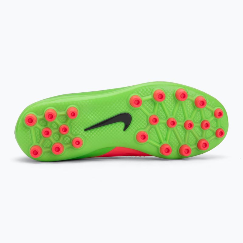 Vaikiški futbolo batai Nike Jr. Phantom 6 Academy Erling Haaland AG hot punch/green strike/black 4