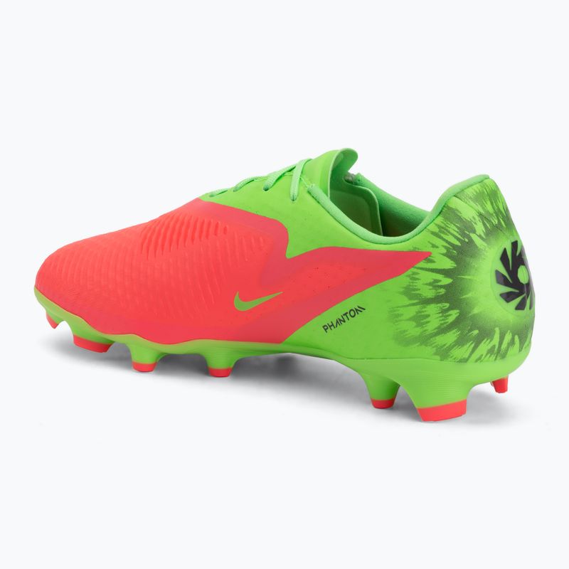 Vyriški futbolo bateliai Nike Phantom 6 Low Pro Erling Haaland AG hot punch/green strike/black 3