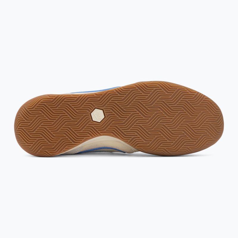 Vyriški futbolo bateliai Nike Tiempo Streetgato PRM IC coconut milk/gum medium brown/blue crystal 4