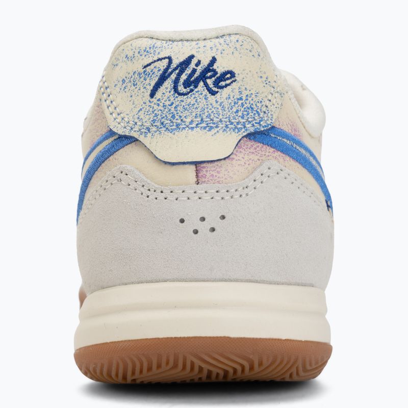 Vyriški futbolo bateliai Nike Tiempo Streetgato PRM IC coconut milk/gum medium brown/blue crystal 6