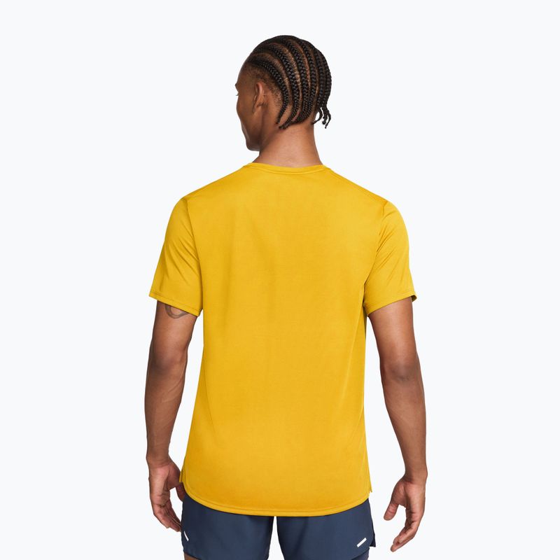 Vyriški bėgimo marškinėliai Nike Miler Dri-Fit UV laser orange/total orange 2