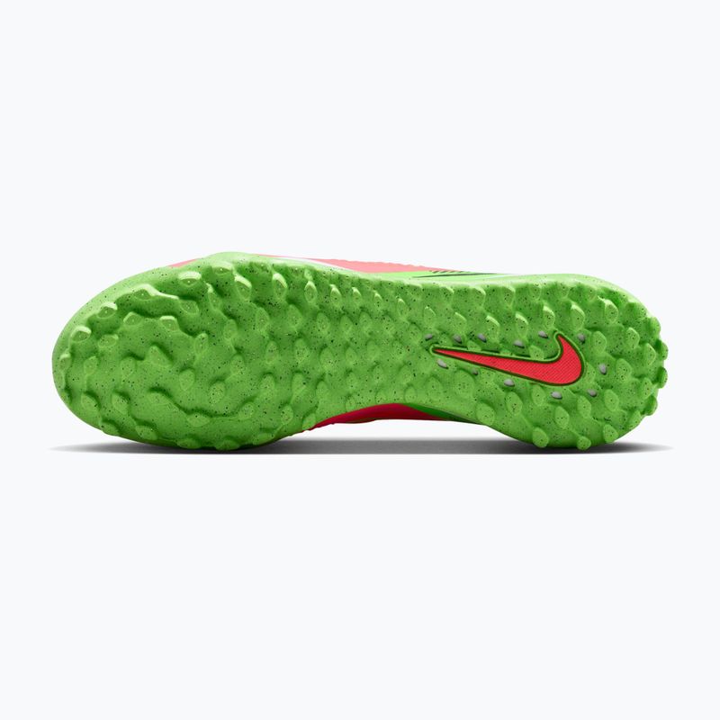 Vyriški futbolo bateliai Nike Phantom 6 Low Academy Erling Haaland TF hot punch/green strike/black 6