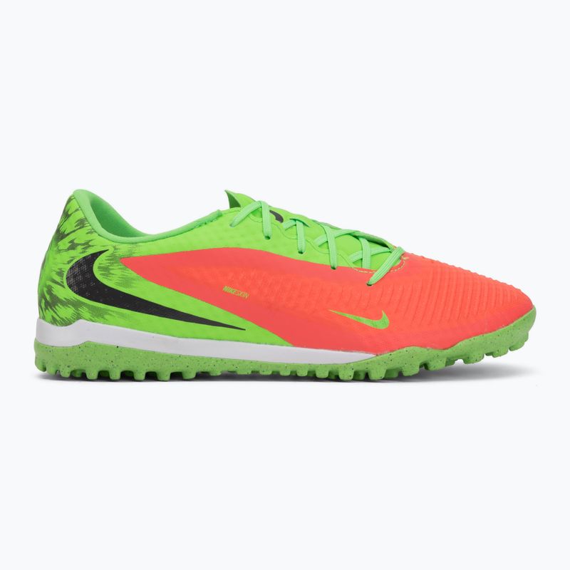 Vyriški futbolo bateliai Nike Phantom 6 Low Academy Erling Haaland TF hot punch/green strike/black 2