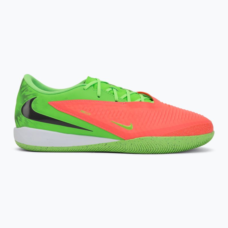 Vyriški futbolo bateliai Nike Phantom 6 Low Academy Erling Haaland IN hot punch/green strike/black 2