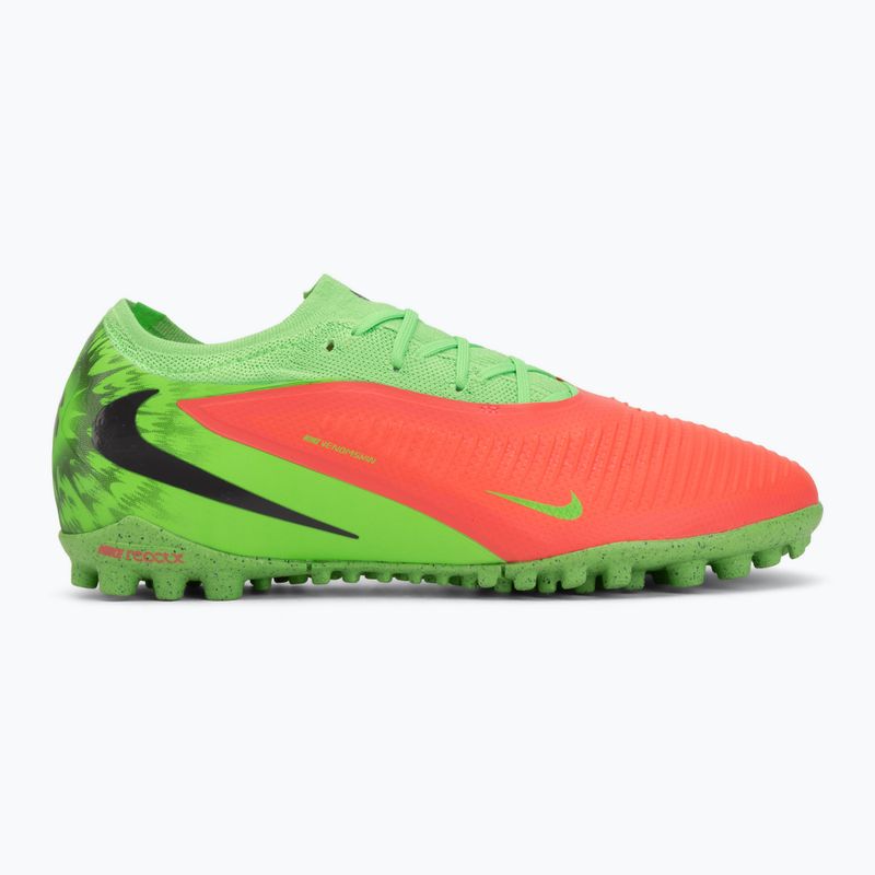 Vyriški futbolo bateliai Nike Phantom 6 Low Pro Erling Haaland TF hot punch/green strike/black 2