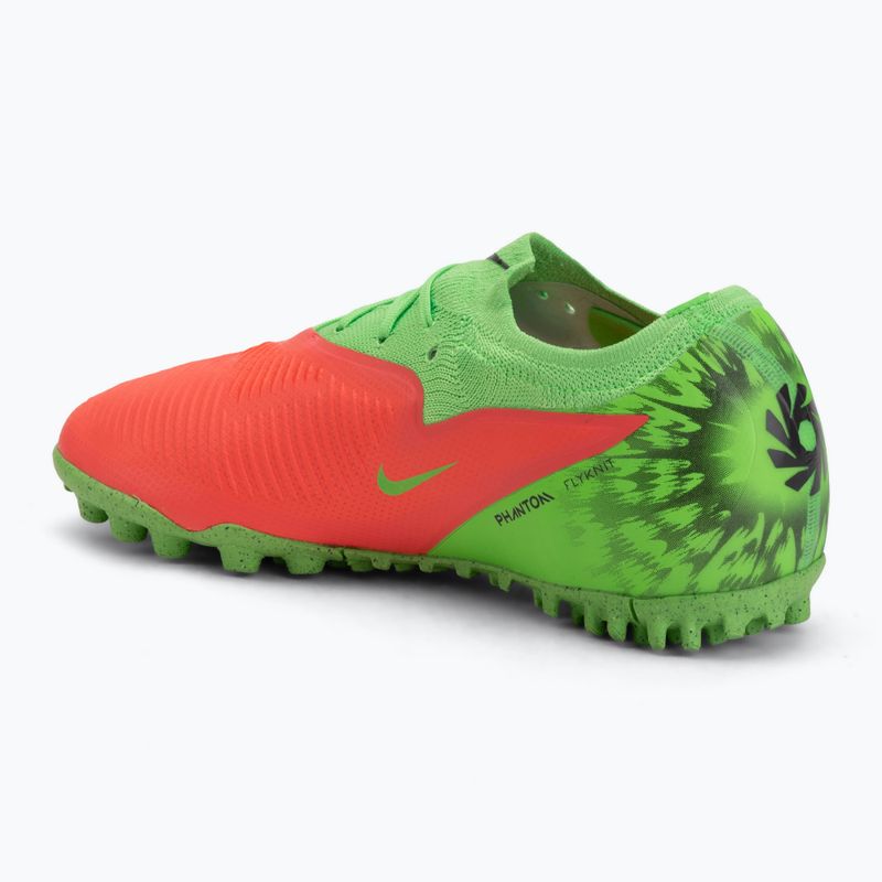 Vyriški futbolo bateliai Nike Phantom 6 Low Pro Erling Haaland TF hot punch/green strike/black 3