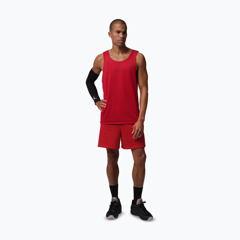 Vyriški krepšinio marškinėliai Jordan Sport Reversible gym red/black 2