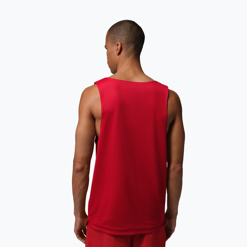 Vyriški krepšinio marškinėliai Jordan Sport Reversible gym red/black 3