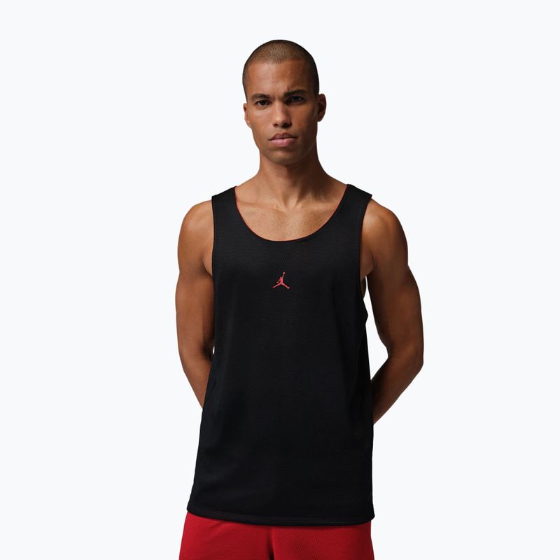 Vyriški krepšinio marškinėliai Jordan Sport Reversible gym red/black 4