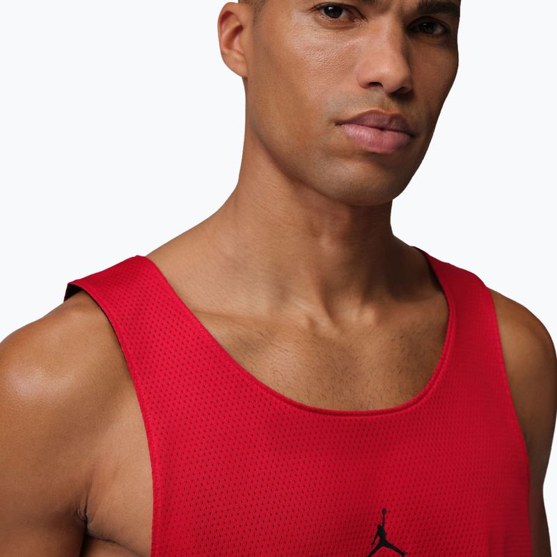 Vyriški krepšinio marškinėliai Nike Jordan Sport Reversible gym red/black 5