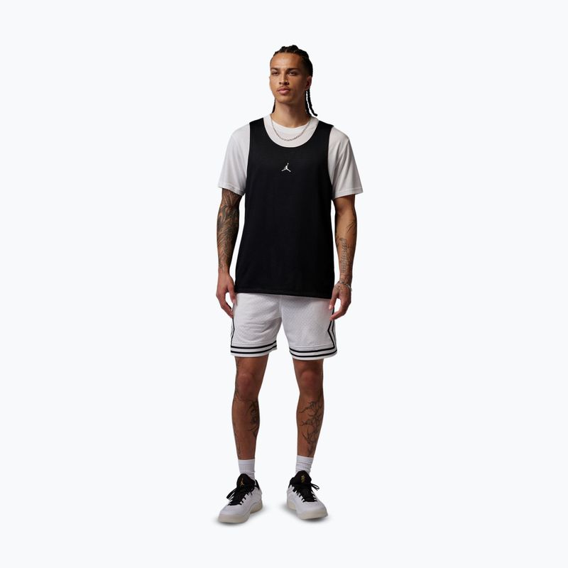 Vyriški krepšinio marškinėliai  Jordan Sport Reversible black/white 2