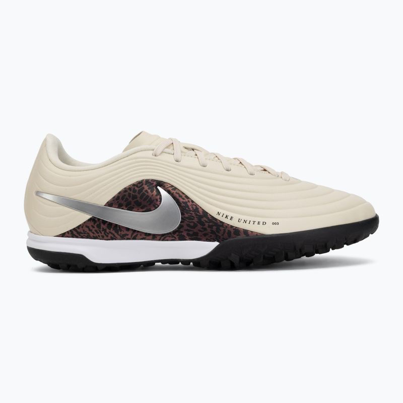Vyriški futbolo batai Nike United Tiempo Maestro Academy TF fossil/burgundy crush/metallic silver 2