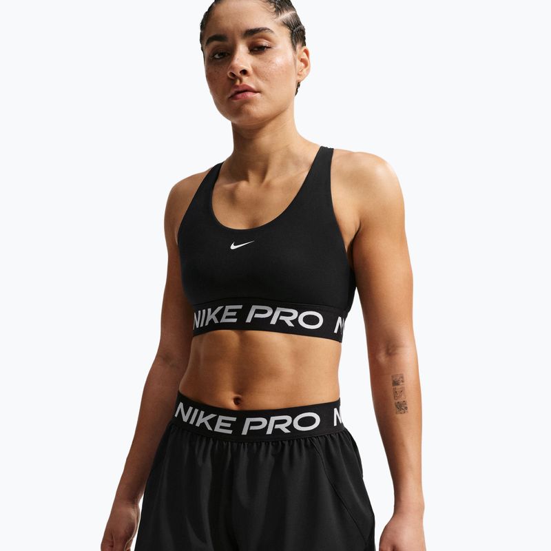 Moteriški treniruočių šortai Nike Pro 2in1 black/white 4