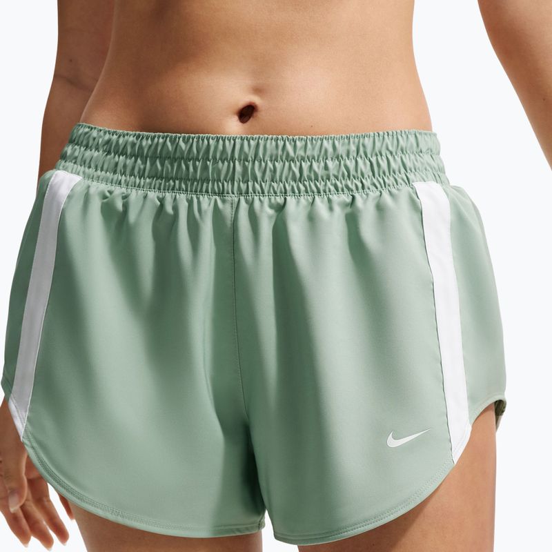 Moteriški treniruočių šortai Nike One Woven steam/white/white 5