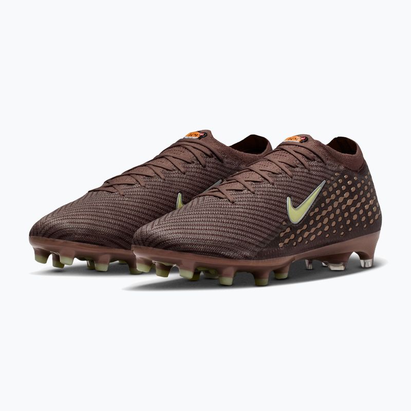 Vyriški futbolo bateliai Nike Zoom Vapor 16 Elite Kylian Mbappe AG-Pro plum eclipse/metallic silver 3