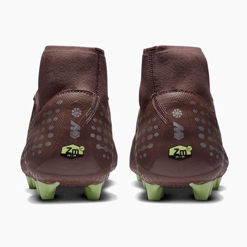 Vyriški futbolo bateliai Nike Mercurial Superfly 10 Academy Kylian Mbappé AG plum eclipse/metallic silver 4