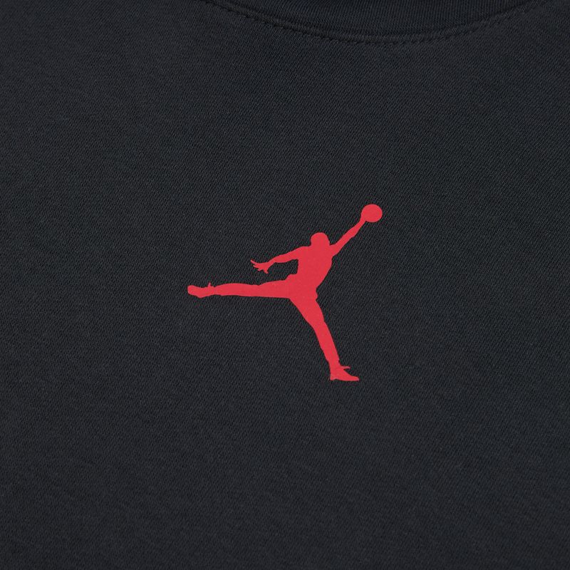 Moteriškas džemperis Jordan Fleece Hoodie black/gym red 8