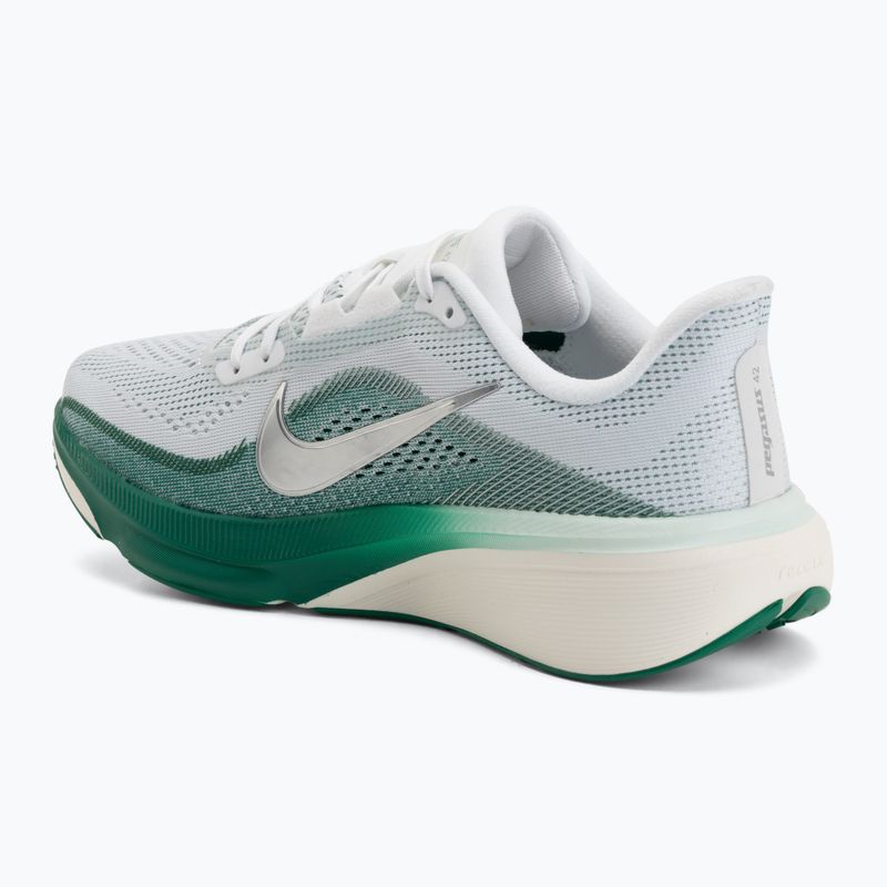 Moteriški bėgimo batai Nike Pegasus 42 white/malachite/metallic silver 3