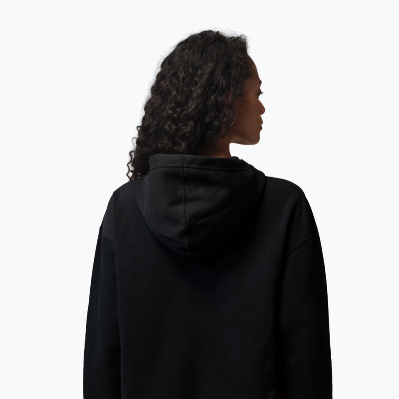 Moteriškas džemperis Jordan Fleece Hoodie black/gym red 3