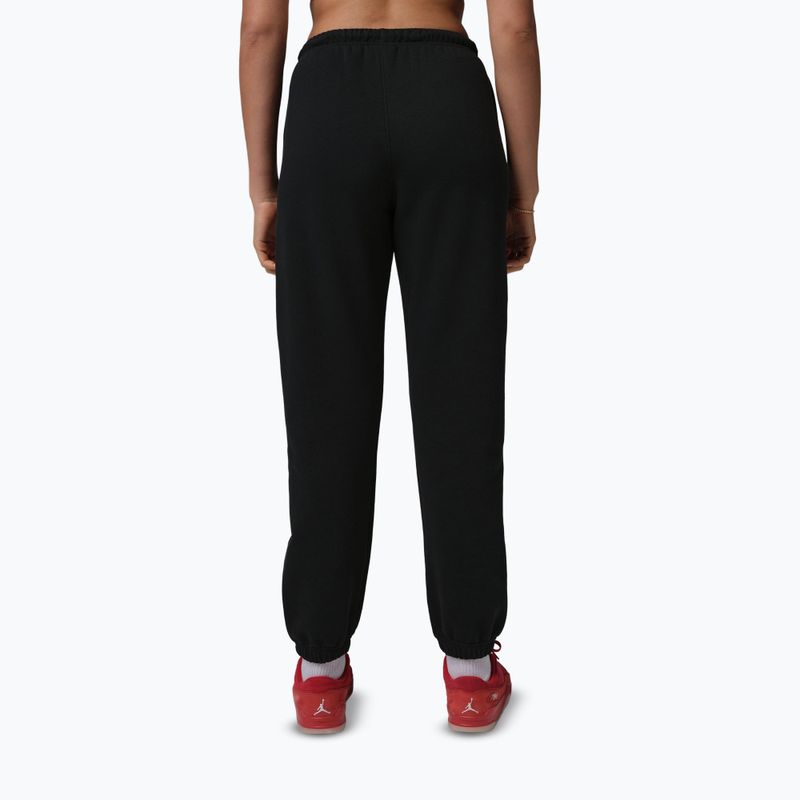 Moteriškos kelnės Jordan Fleece black/gym red 3