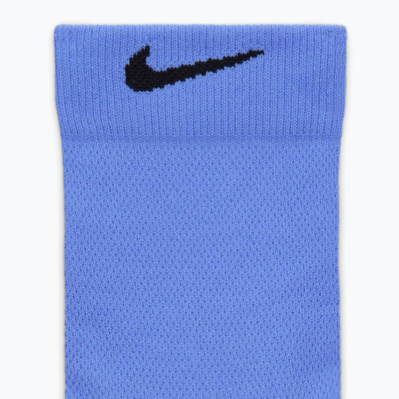 Kojinės Nike Running Midweight Micro Crew royal pulse/lapis/black 4