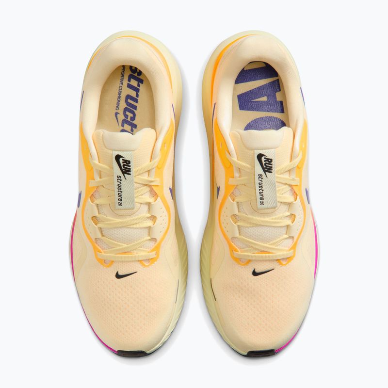 Vyriški bėgimo batai Nike Structure 26 alabaster/hyper violet/indigo burst 5