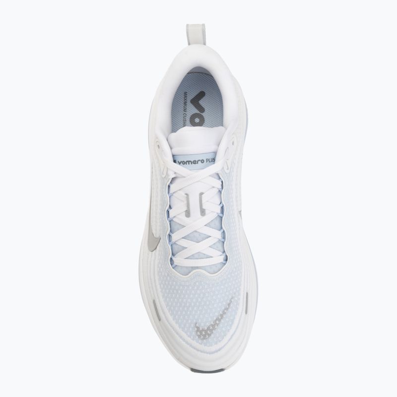 Vyriški bėgimo batai Nike Vomero Plus white/hydrogen blue/cool grey/grey fog 5