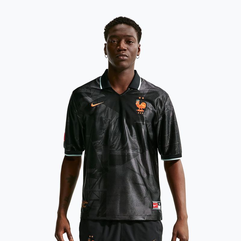 Vyriški futbolo marškinėliai Nike FFF Energy Dri-Fit anthracite/igloo/metallic copper