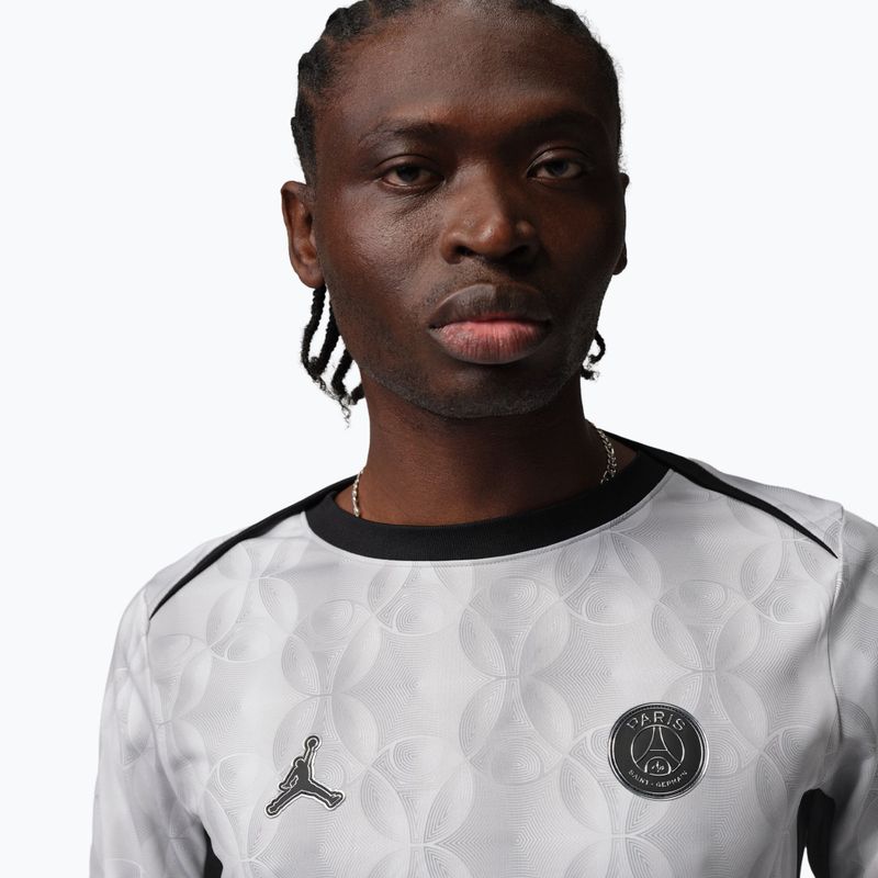 Vyriški futbolo marškinėliai su ilgomis rankovėmis Nike Paris Saint-Germain Academy Pro Warm SE medium grey/black/black 4