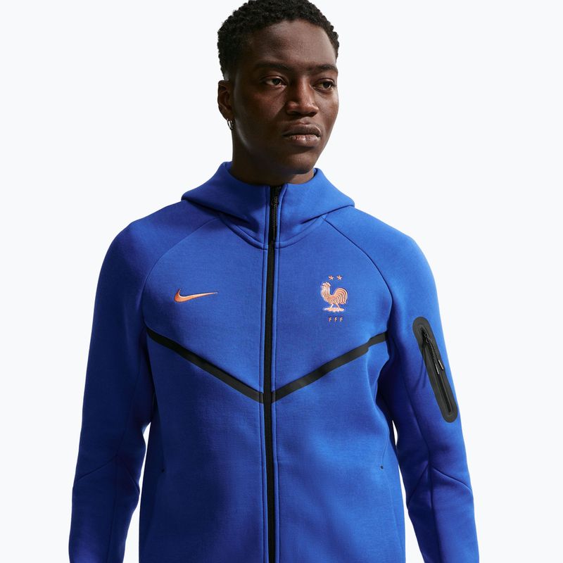 Vyriškas džemperis Nike FFF Tech Fleece Windrunner Full Zip game royal/metallic copper 4