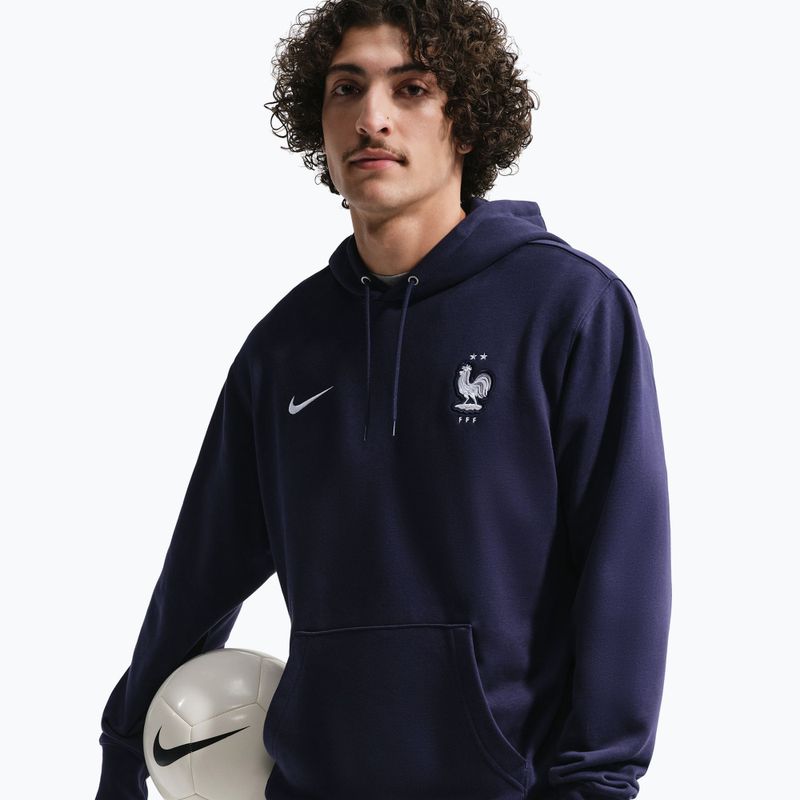 Vyriškas džemperis Nike FFF Club French Terry blackened/white 4