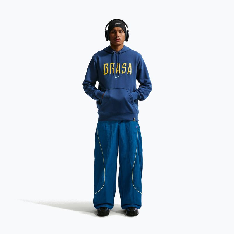 Vyriškas džemperis Nike Brazil Club coastal blue/light mint 2