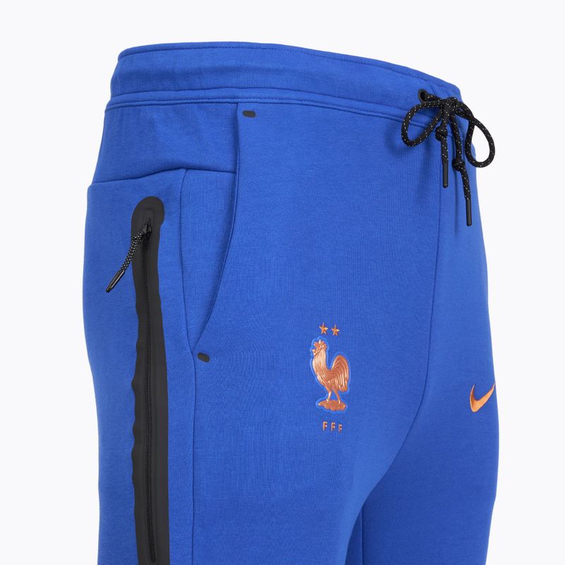 Vyriškos futbolo kelnės Nike FFF Tech Fleece Joggers game royal/metallic copper 8