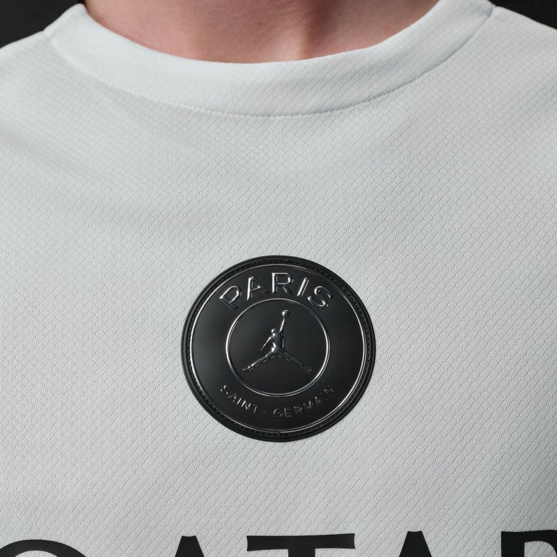 Vyriški futbolo marškinėliai Nike Paris Saint-Germain Strike SE white/atmosphere grey/black 6