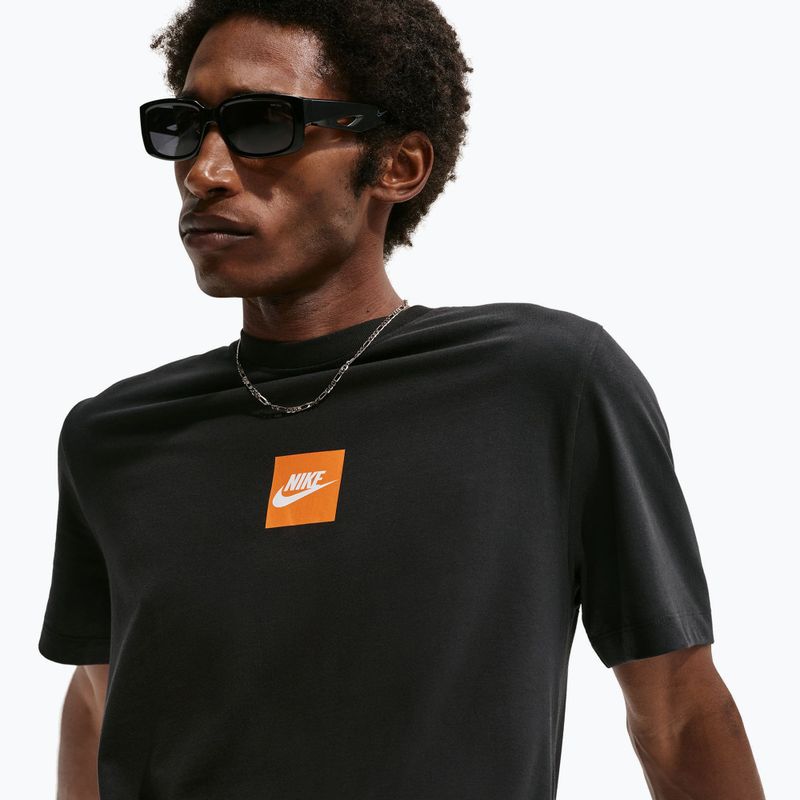 Vyriški marškinėliai Nike Sportswear black/white 4