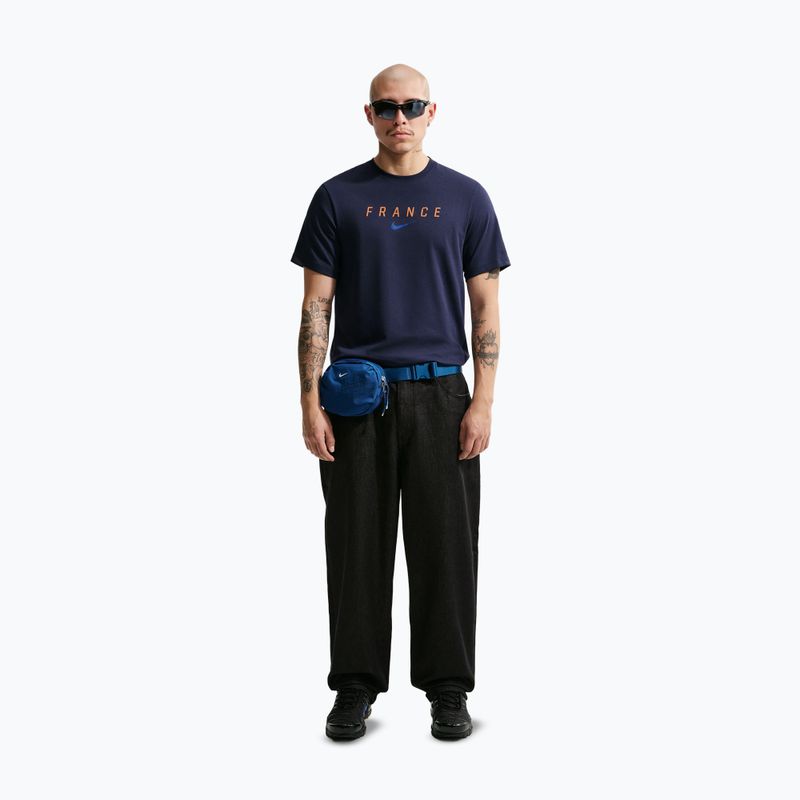 Vyriški futbolo marškinėliai Nike FFF Primary blackened blue/game royal 2